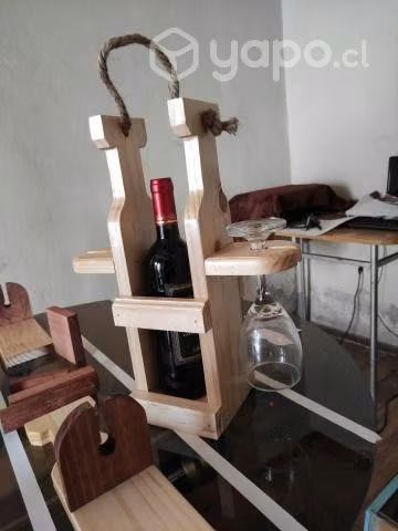 Portavinos artesanales