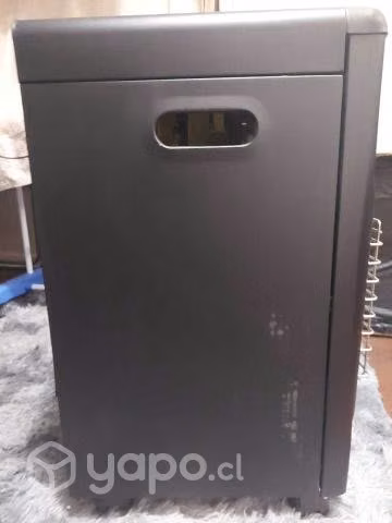 Estufa Gas Valory Mini Blanck 5K Negro