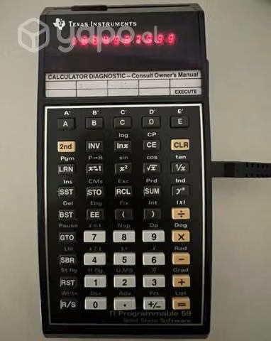 Calculadora Texas instruments. TI-59