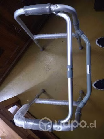 Andador aluminio plegable