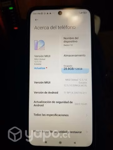 Telefono redmi 10