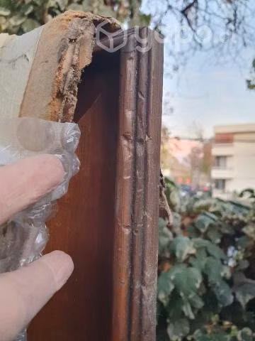 Espejo biselado de madera fina - Imagen 2