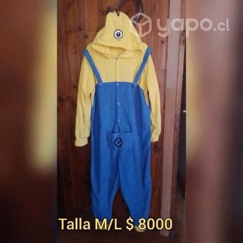 Enteritos tallas M/L minions