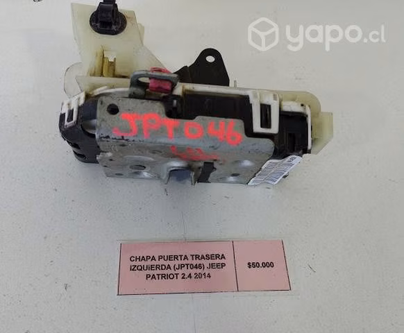Chapa Puerta Trasera Izq Jeep Patriot 2014