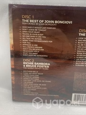 Box The Many Face of Bon Jovi Nuevo - Sellado