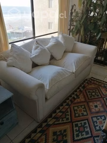 Sillon 2 cuerpos blanco