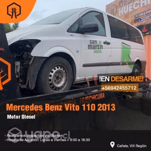 Piola acelerador mercedes benz vito 1010 2013