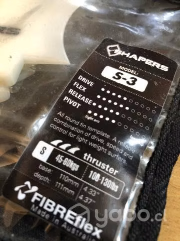 Pack de quillas shapers nuevas incluye llave - Imagen 4