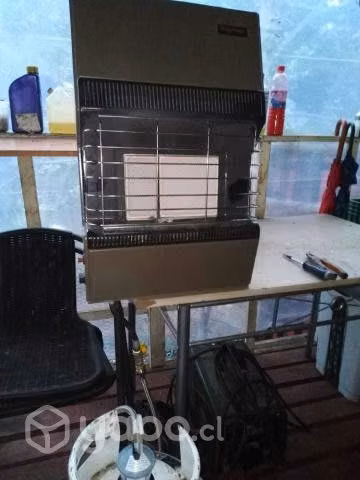 Estufa a gas Plana Para Muros