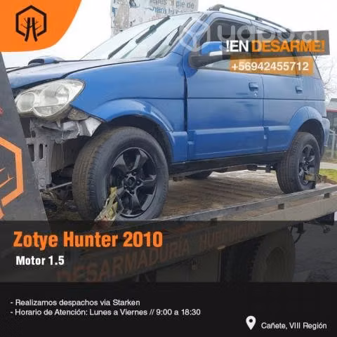 Rejilla torpedo zotye hunter 2010
