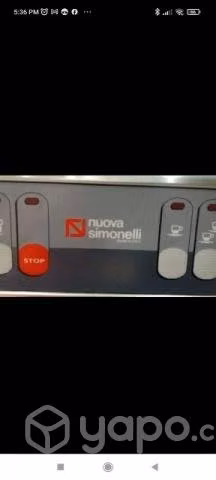 Cafetera espresso simonelli maxi premier