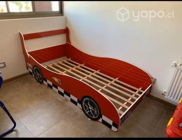 Cama auto infantil niño