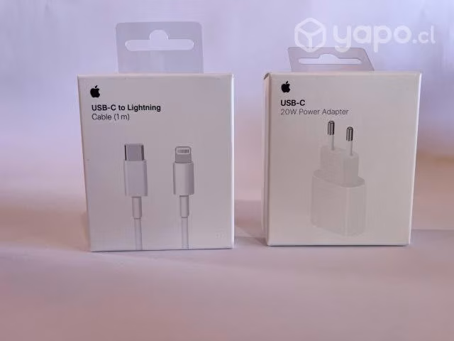 Cargador completo iPhone Carga rápida Original 20W