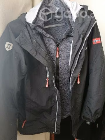 Parka con polar desmontable talla 12 - Imagen 3