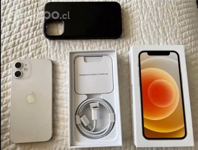 IPhone 12 mini blanco 64 gb única dueña