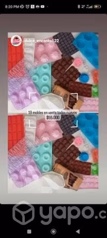 Moldes de chocolate