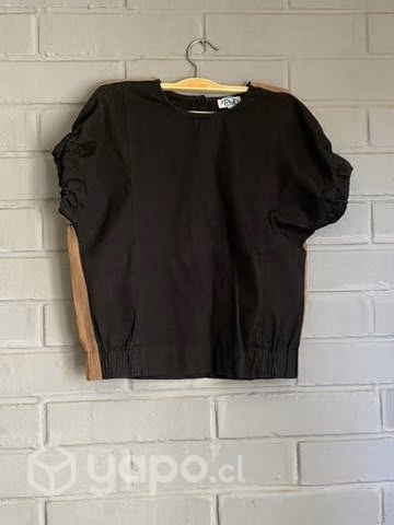 Crop top negro