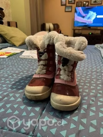 Bota para la nieve niña