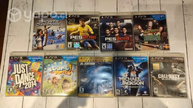 Juegos PS3 pes2016 call of dufy