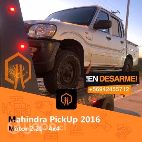Deposito sapitos mahindra pickup 2016