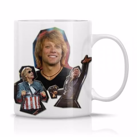 Taza/Tazon/Mug Jon Bon Jovi Cantante 24