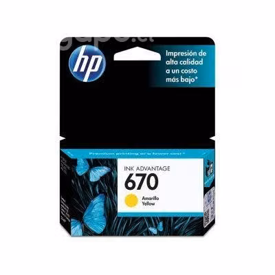 Tintas HP670 color negro y amarillo gratis - Imagen 2