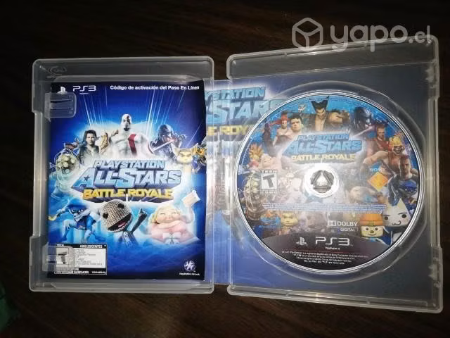 Playstation all stars battle royale. ps3.
