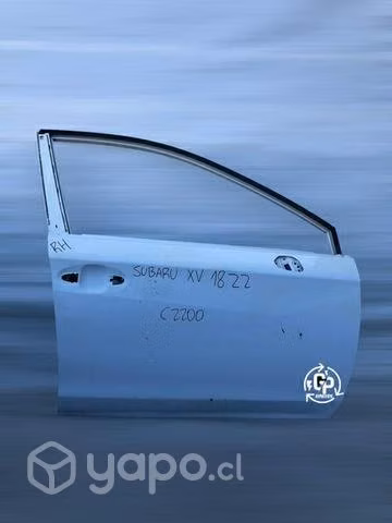 Puerta delantera RH Subaru XV 2018 2022