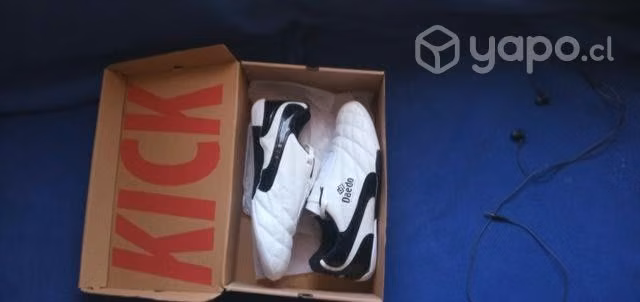 Zapatillas Artes Marciales Daedo Negro / Blanco