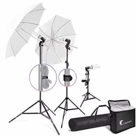 Set Estudio Fotográfico Iluminación Profesional