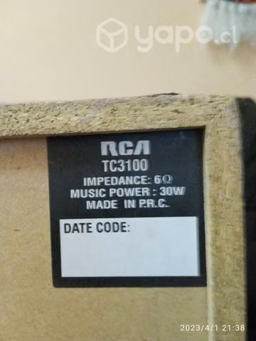 Parlantes rca