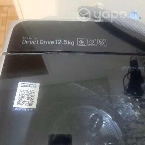 Lavadora LG 12.5 kilos
