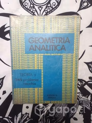 Geometría Analítica de Joseph H. Kindle, Schaum