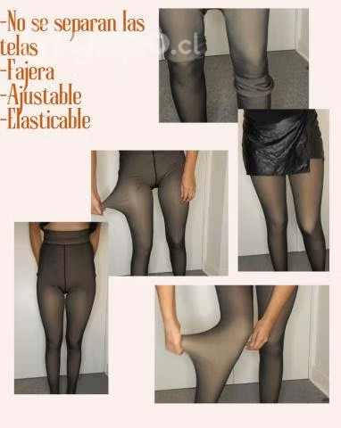 Pantys de polar efecto piel CALIDAD PREMIUM
