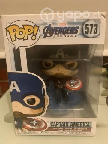 Capitan america con mjolnir funko pop