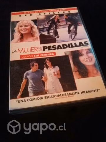 Película La mujer de mis pesadillas dvd