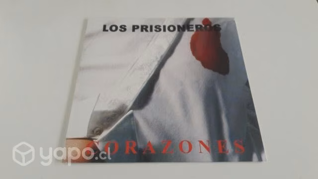 Vinilo Los Prisioneros "Corazones" NUEVO/SELLADO