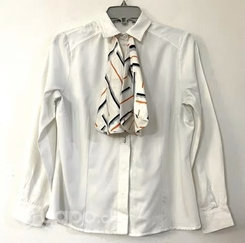 Blusa Entallada No Elásticada Marca Scappini 38