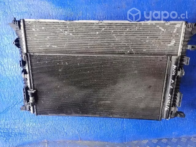 Radiador de agua, radiador de aire, electroventila