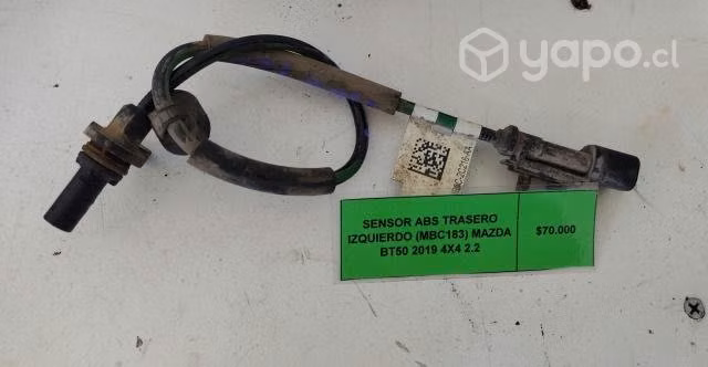 Sensor ABS Trasero Izq Mazda BT50 2019 4x4