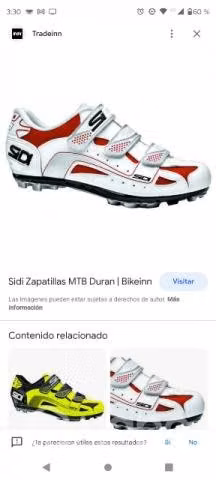 Zapatillas Sidi n 45 horma chica (uso 43 ó 44).