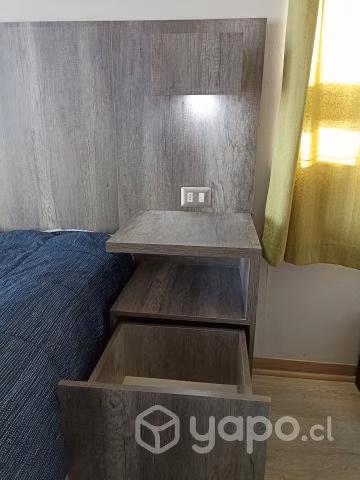 Respaldo cama con veladores flotantes - Imagen 2