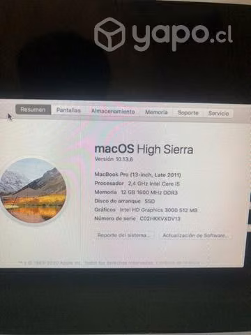 Macbook pro 13"