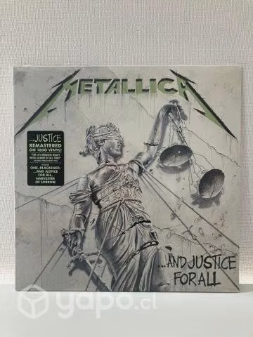 Vinilo METALLICA - AND JUSTICE FOR ALL - 2LP