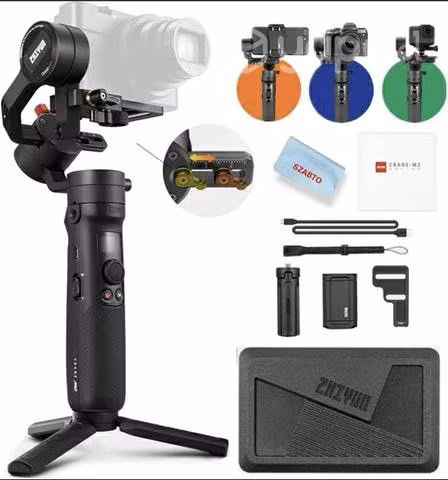 Zhiyun Crane M2 estabilizador cámaras y teléfonos