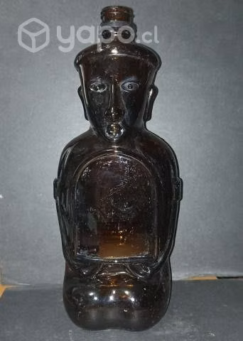 Botella antigua vidrio