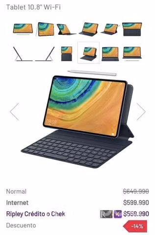 Huawei MatePad Pro 10.8 + Keyboard + M Pencil