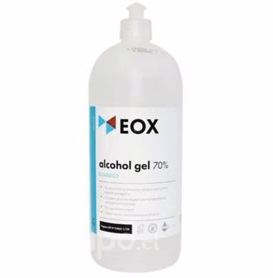 Alcohol gel 70% 1 litro sin enjuague