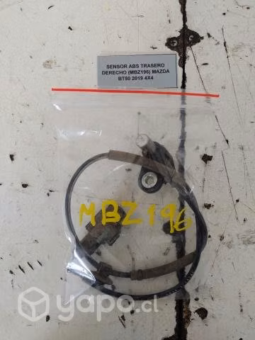 Sensor ABS Trasero Der Mazda BT50 2019 4x4