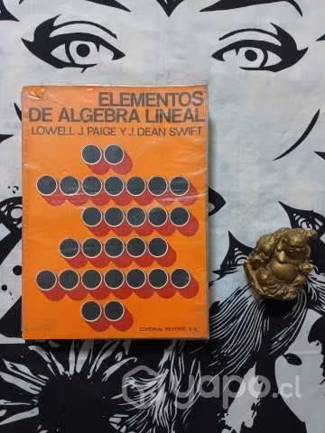 Elementos de Álgebra Lineal , Editorial Reverté